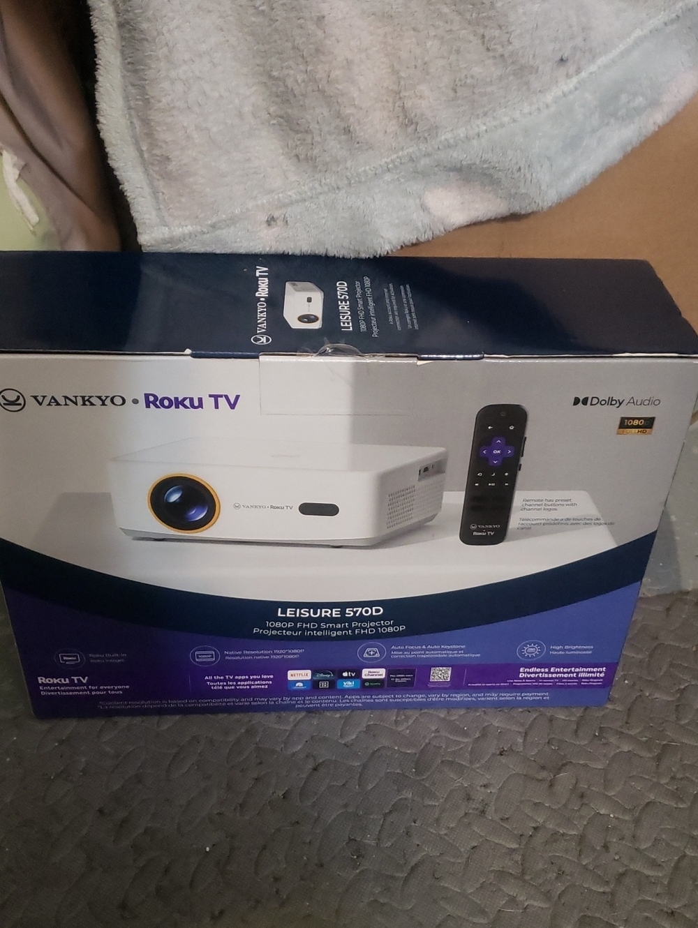 Roku TV Projector
